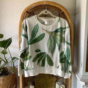 HM botanical sweatshirt